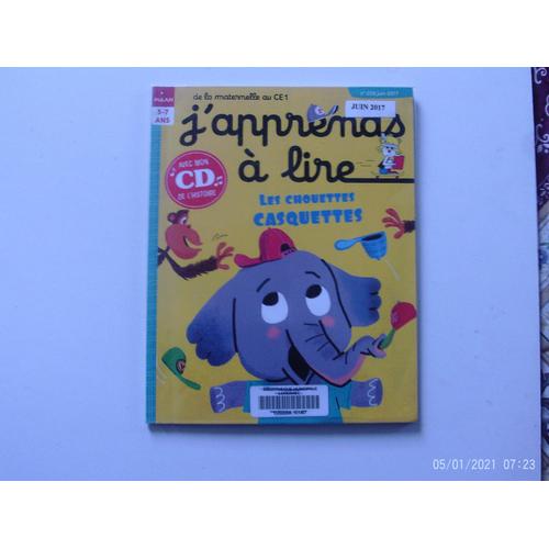 J' Apprends À Lire N° 209 +Cd - Les Chouettes Casquettes