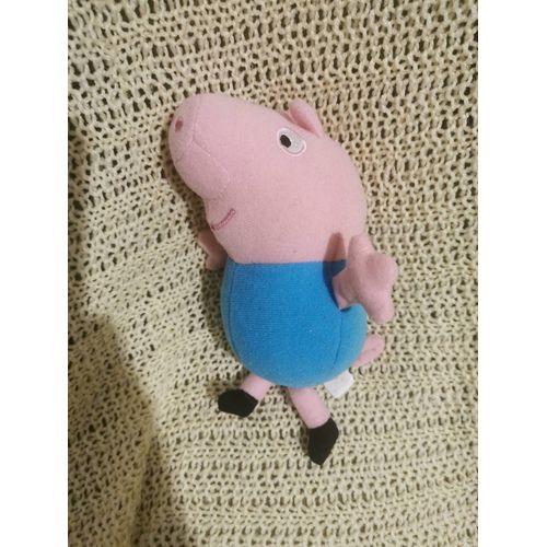 Peluche Doudou Peppa Pig Bleu George Billes Ty