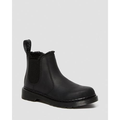 Bottines Dr Martens Chelsea Boots 2976 Junior En Cuir Fourrées Synthétique Republic Waterproof