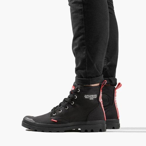 Palladium Hi 76258-008-m Noir Rouge