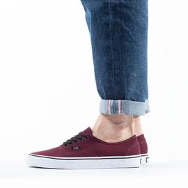 Vans authentic bordeaux pas cher sale