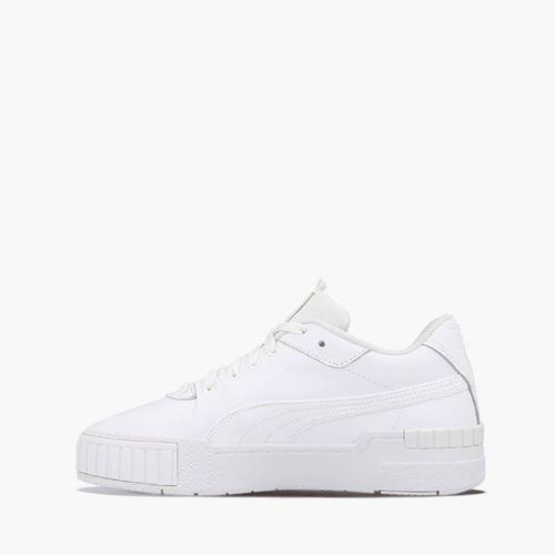 Puma cali blanche on sale et noir pas cher