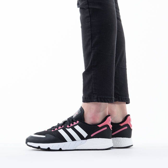 Adidas Zx 1k Boost W Fx6872 Noir Rose Blanc | Rakuten