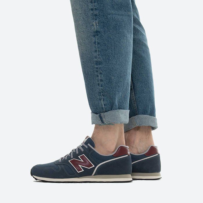 New Balance Ml373ra2 Bleu Bordeaux Couleur Crème | Rakuten