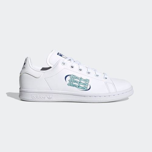Baskets Adidas Stan Smith J Ecoresponsable Fx5989 Blanc