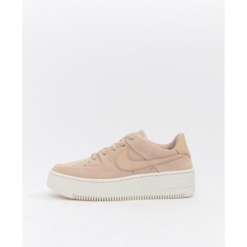 Nike Air Force 1 Sage Baskets Rose Ar5339s201