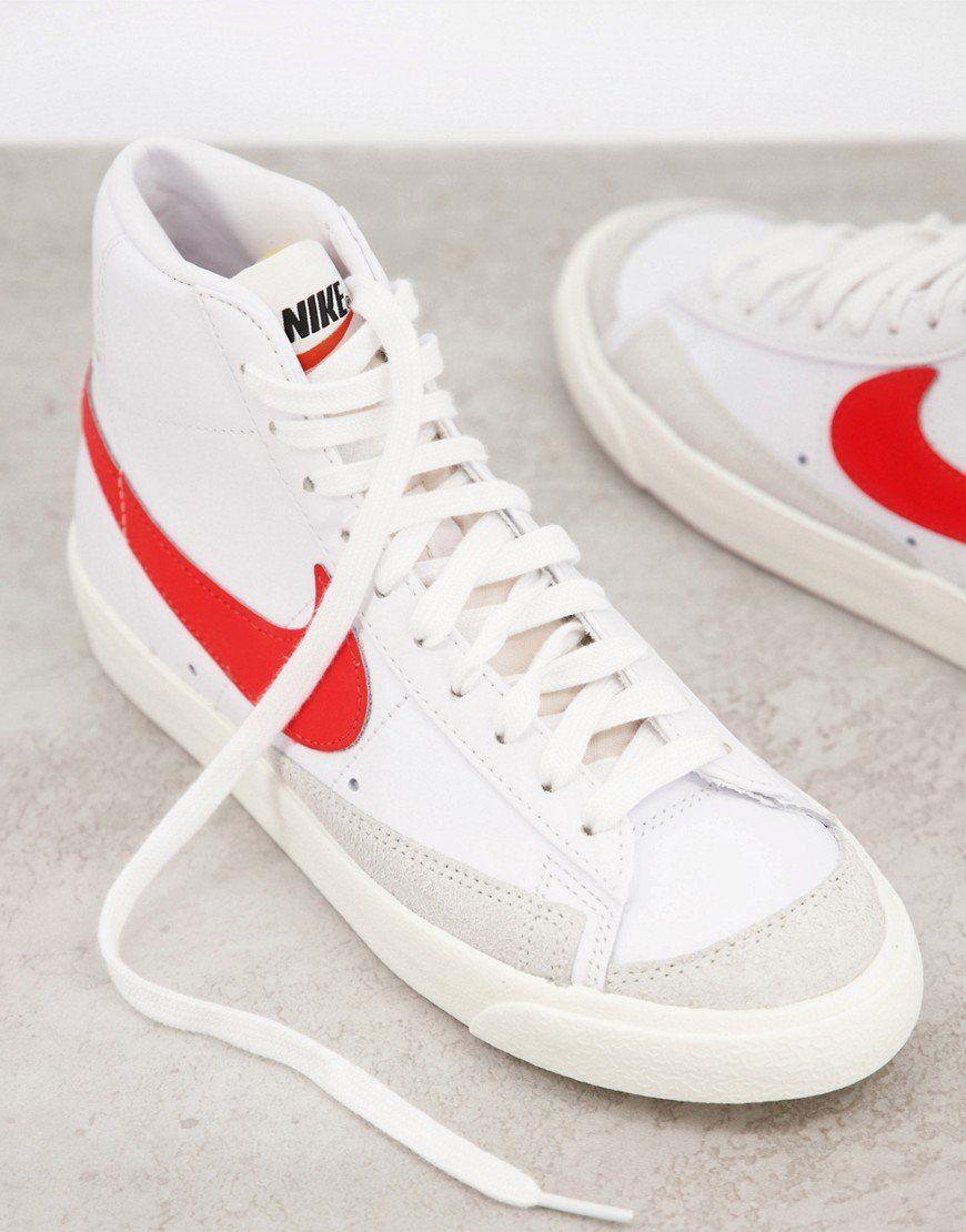 Blazer nike rouge femme best sale