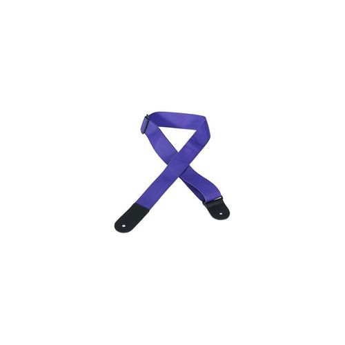 Levy's M8poly-Prp - Sangle Guitare Polypropylène Purple