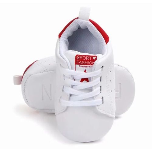 Baskets Bébé Fille Garçon 0-18 Mois Chaussure De Basket De Sport Mixte Bébé  Premier Pas Antidérapants Blanche - Cdiscount Chaussures