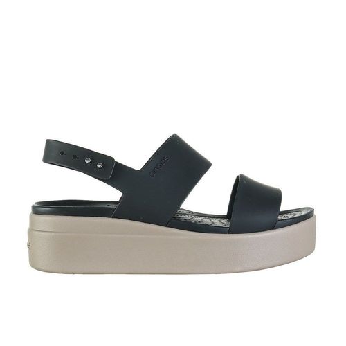 Brooklyn Low Wedge Crocs 206453 Noir