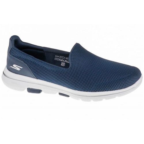 Baskets Basses Skechers Go Walk 5 Bleu