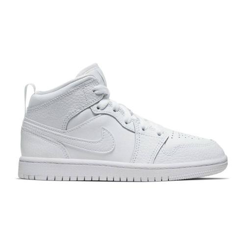 Haute Cheville Nike Air Jordan 1 Mid Ps Blanc