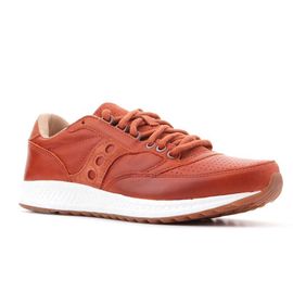 Baskets Basses Saucony Freedom Runner Marron