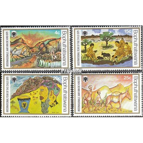 Bophuthatswana 43-46 (Complète Edition) Neuf Avec Gomme Originale 1979 Enfants