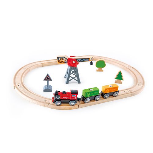 Hape Circuit Train De Marchandises