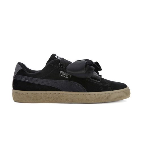 Baskets Basses Puma Basket Heart Safari Noir