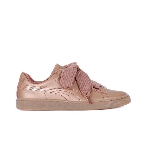 Baskets Basses Puma Basket Heart Copper Rose
