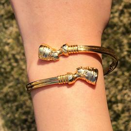 Nefertiti on sale brass bangles