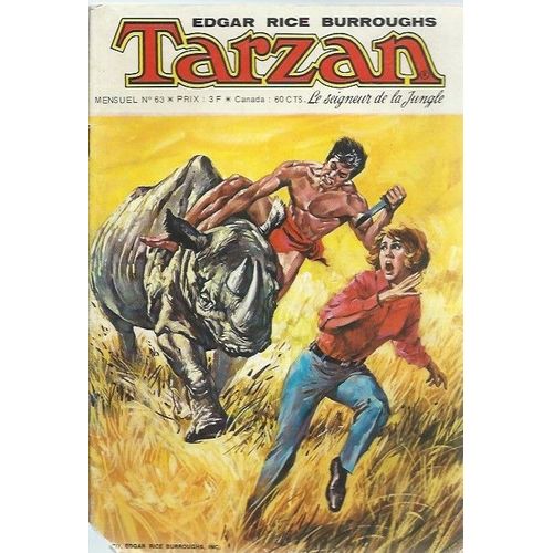 " Les Seigneurs Des Nuages " : Tarzan # 63 ( Juillet 1977 ) ## Tarzan - Korak