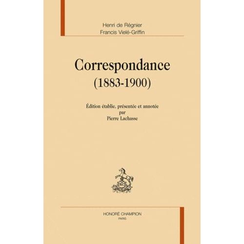 Correspondance 1883-1900