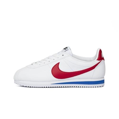 Baskets Basses Nike Wmns Classic Cortez Leather Forest Gump - Blanc - 42 1/2