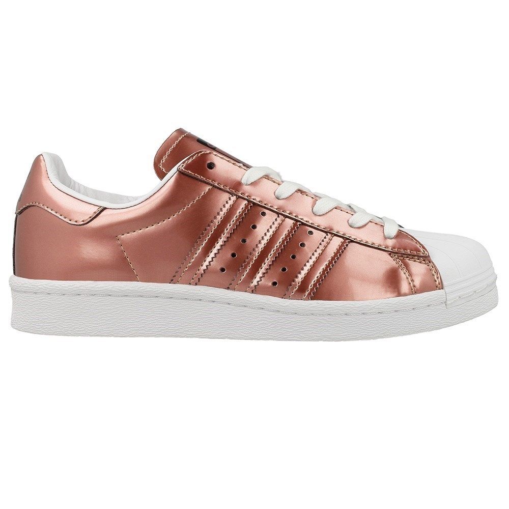 GOLDEN GOOSE - Baskets Superstar Cuir Blanc Doré