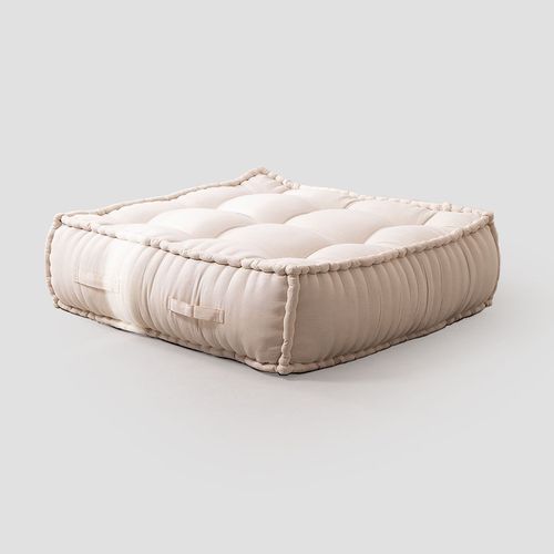 Coussin Pour Canapé Modulable En Coton Yebel Beige Crème
