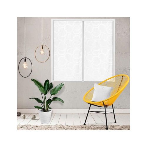 Paire De Brise Bise 60x120 Cm Circle, Par Soleil D'ocre