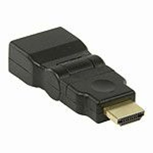 Nedis - Connecteur HDMI - HDMI femelle rotatif pour HDMI mâle droit - noir