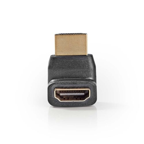 Nedis - Connecteur HDMI - HDMI femelle incliné pour HDMI mâle droit - noir