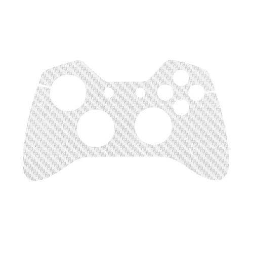 Sticker Carbone Manette Xbox One Blanc