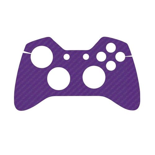 Sticker Carbone Manette Xbox One Violet