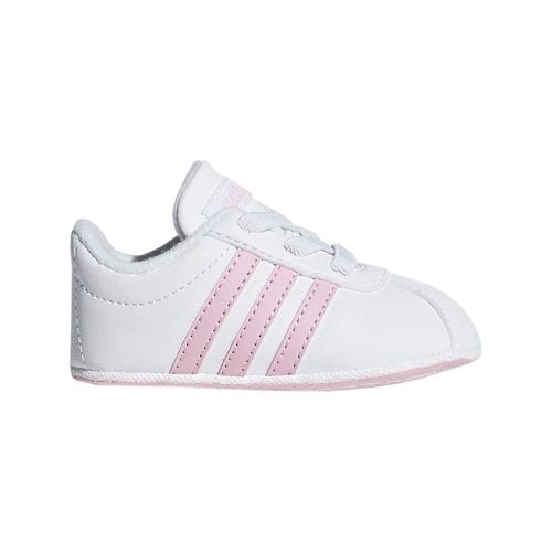 Baskets Basses Adidas Vl Court 20 Crib Blanc