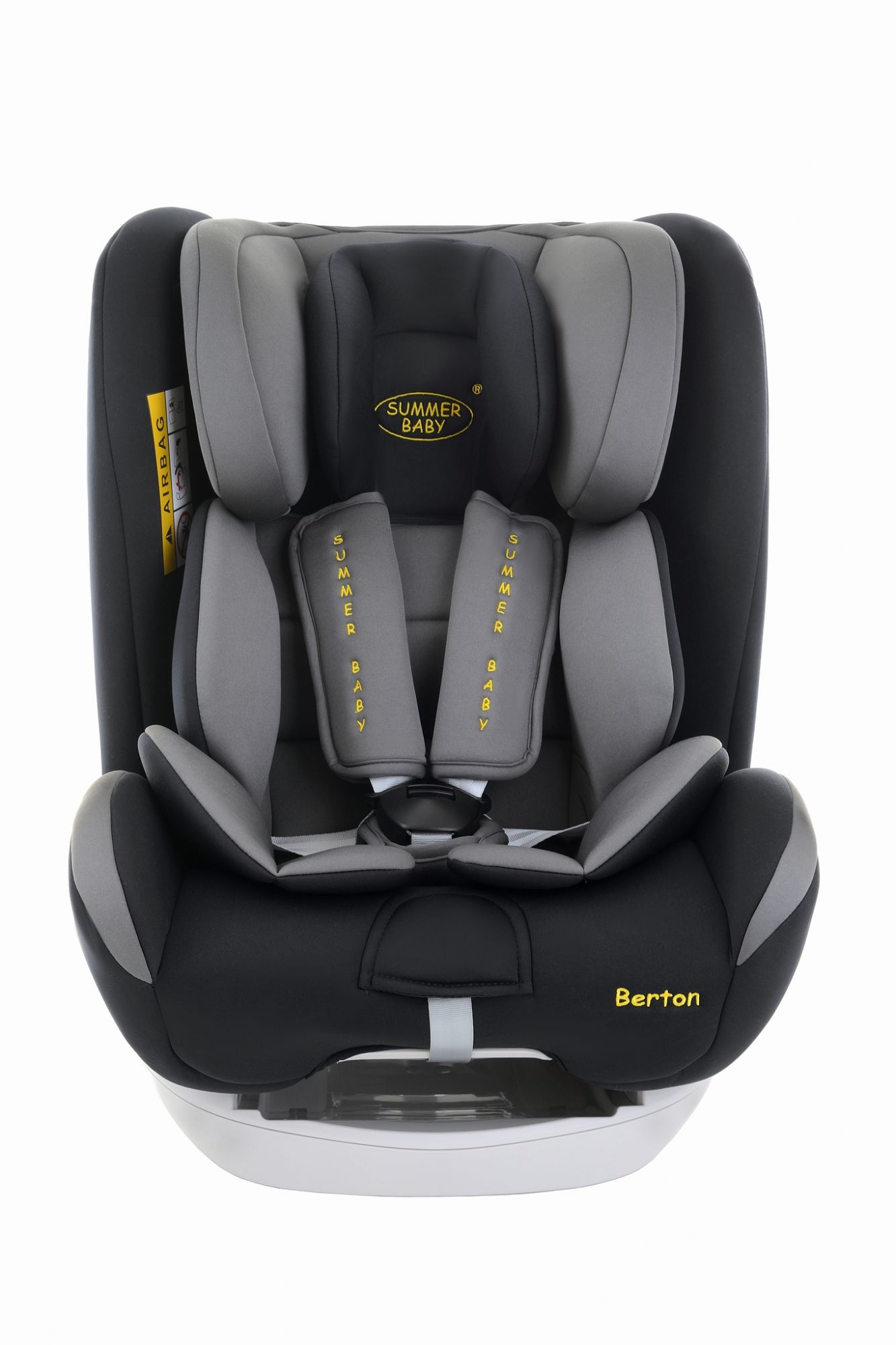 Berti Siege Auto Bebe Enfant 0 1 2 3 Des La Naissance 36 Kg Max Isofix Top Tether Siege Pivotant 180 Gris Rakuten