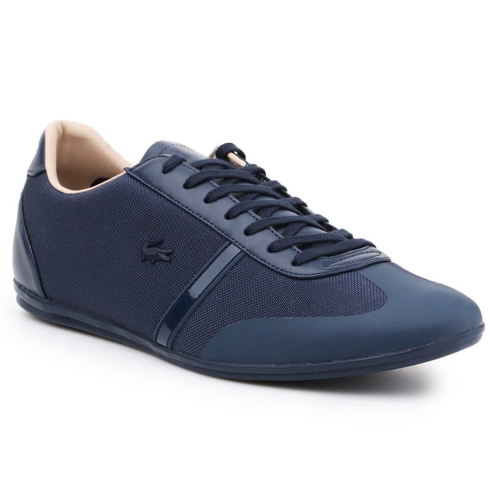 chaussure lacoste bleu