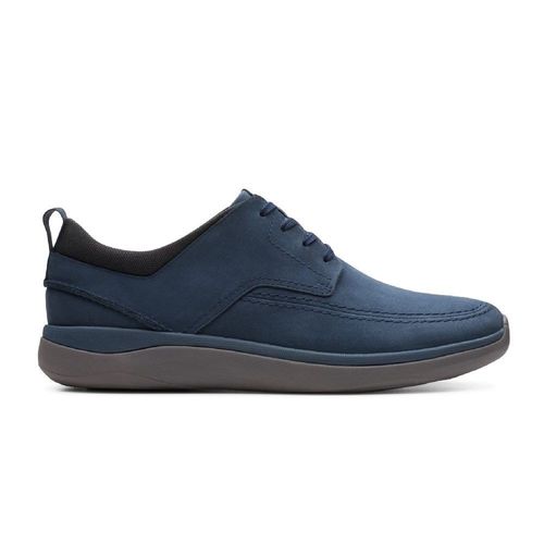 Baskets Basses Clarks Garratt Street Bleu