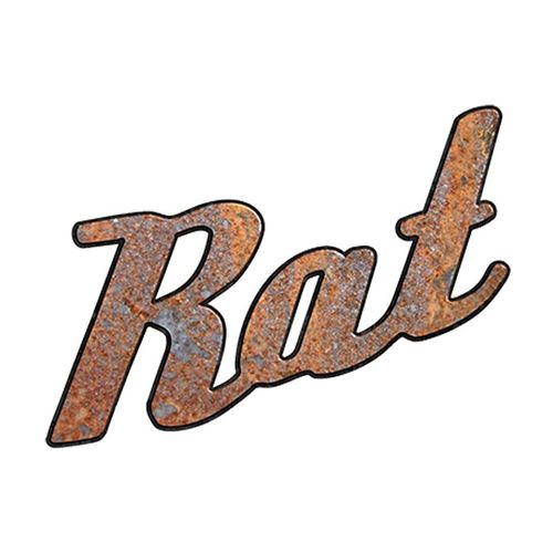 Autocollant De Voiture Créatif En Pvc Imperméable, Accessoires Graphiques «Rat», Couverture De Style De Voiture, Rayures, 12cm X 9cm