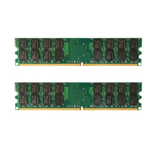 2x 4 Go De Mémoire Vive Ddr2 800mhz 1.8v 240pin Pc2 6400 Prise En Charge Du Double Canal Dimm 240 Broches Uniquement Pour Amd