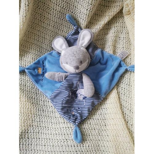 Doudou Plat Renard Ours Capuche Lapin Bleu Rayé Le Plus Mignon Couronne Gémo Simba Toys