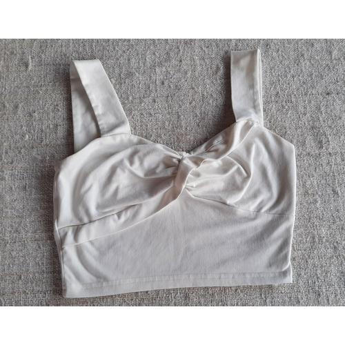 Crop-Top Crème Shein, Xs