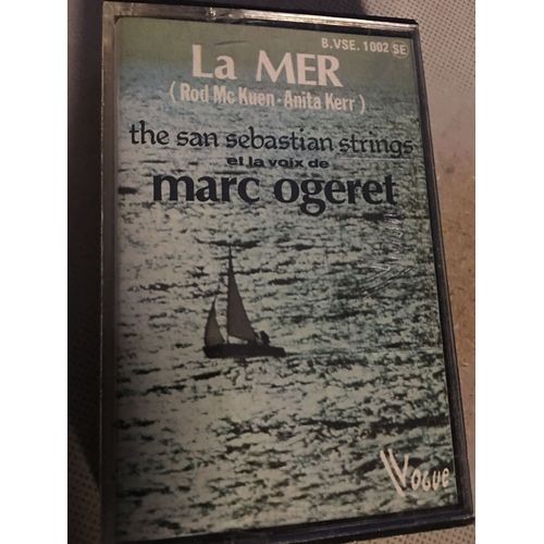 La Mer Marc Ogeret Cassette Audio