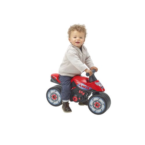 Les Petites Têtes Brûlées Porteur Baby Moto Falk Racing Team - Rouge