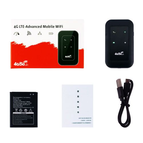 Routeur de poche 4G LTE, répéteur WiFi, amplificateur de Signal, point d'accès Mobile sans fil, Mifi, emplacement pour carte SIM
