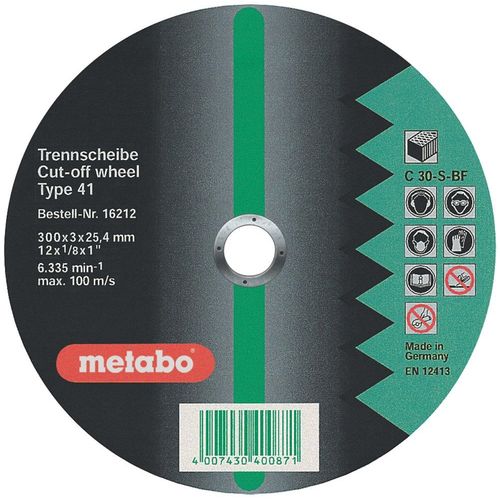 Metabo 616213000 Flexiamant Super Doorslijpschijf - 350 x 3,5 x 25,4mm