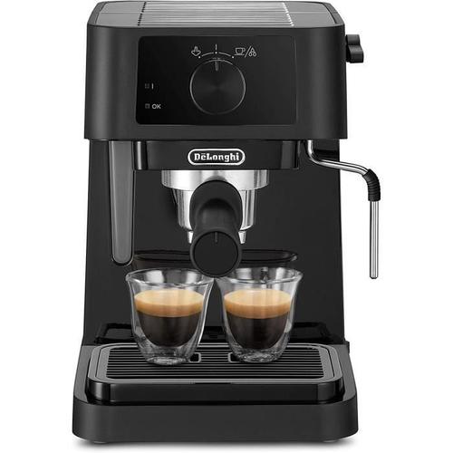 DELONGHI EC 230.BK Machine à tamis traditionnel mousseur à lait pour machine à expresso 15 bar 1,0 l Noir Plastique