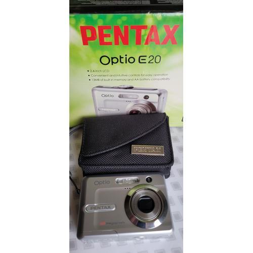Appareil photo Compact Pentax Optio E20  compact - 6.0 MP - 3x zoom optique