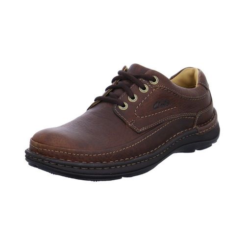 Baskets Basses Clarks Nature Three Marron