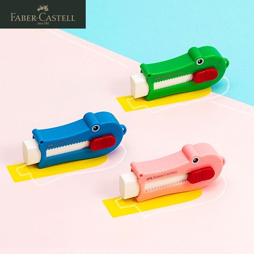 Gomme Coulissante En Caoutchouc Et Crocodile, Gomme Rétractable, Gomme Spéciale, Non Toxique, À Pousser Et À Tirer, Papeterie En Caoutchouc