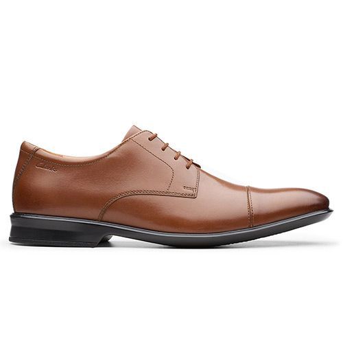 Clarks Bensley Cap Marron