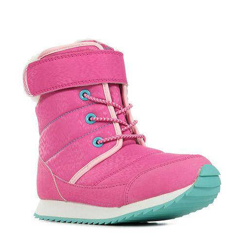 Chaussures Boots Reebok fille Snow Prime taille Rose Synthétique Scratchs 